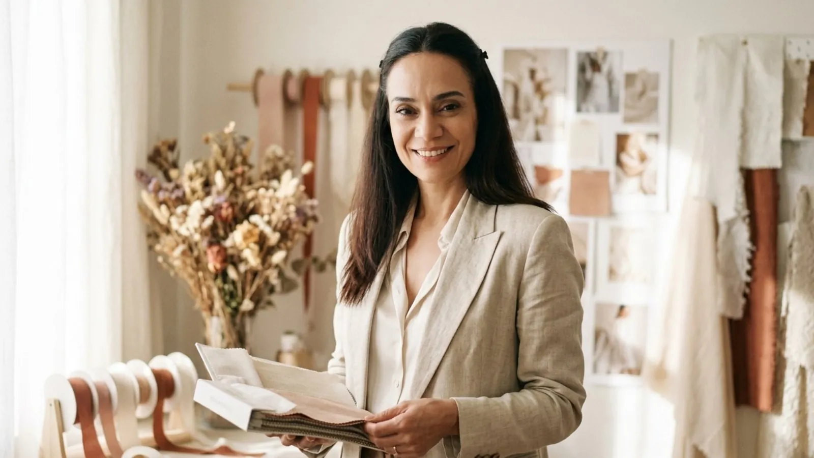 Cristina, wedding planner în București și Ilfov, în atelier